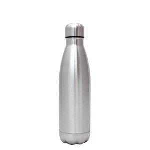 GARRAFA ISOTÉRMICA DE INOX PINTURA COM BRILHO 500ML - GDR0300-PTA
