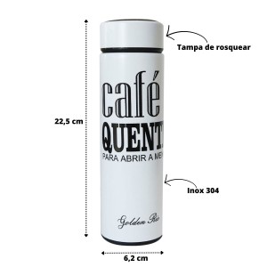 GARRAFA ISOTÉRMICA COM INFUSOR FOSCA 470ML - GDR0299-B2