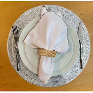 LUGAR AMERICANO ESPIRAL DE PLÁSTICO REDONDO 38CM - N66397-PTA