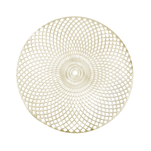 LUGAR AMERICANO VAZADO DE PLÁSTICO REDONDO 38CM - N66400-DOU