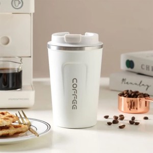 COPO ISOTÉRMICO DE AÇO INOX COM TAMPA PLÁSTICA 510ML - YT2153-BR