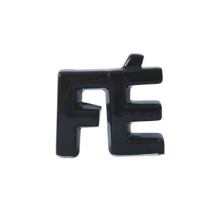 ENFEITE DECORATIVO DE CERÂMICA COM A FRASE FÉ 7X9CM - HD80710-PT
