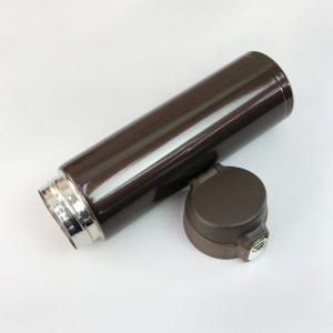 GARRAFA ISOTÉRMICA AÇO INOX TRAVA VACUUM CUP 400ML - GDR0776-MR