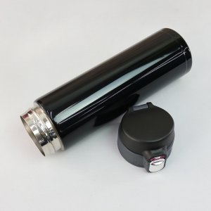 GARRAFA ISOTÉRMICA AÇO INOX TRAVA VACUUM CUP 400ML - GDR0776-PT