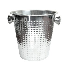 BALDE DE GELO INOX MARTELADO 21CM 4 LITROS - CA09767
