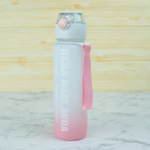 KIT 3 GARRAFAS DE PLÁSTICO MOTIVACIONAL 1500ML, 700ML, 300ML - CA09800-BR