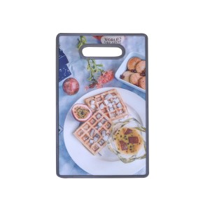 TÁBUA DE CORTE DE PLASTICO PARA COZINHA 22,5X37CM - CA08069-B