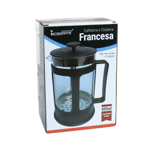 CAFETEIRA FRANCESA VIDRO E PLÁSTICO 800ML - HU57703