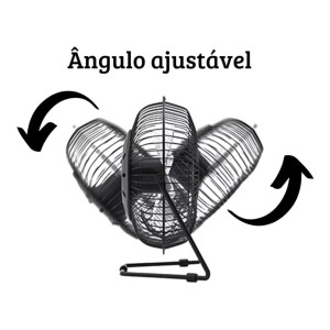 VENTILADOR DE MESA DE METAL E ALUMÍNIO 15X14.5 - AL12005-PT