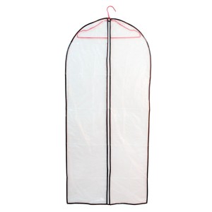 CAPA PROTETORA PARA ROUPAS E TERNO COM ZIPER 137X60CM - CA15062-TR