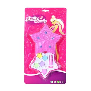 ESTOJO DE MAQUIAGEM INFANTIL PARA BONECA FORMATO ESTRELA - PD11113