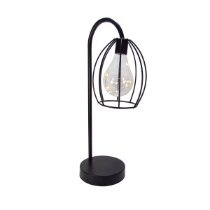 LUMINARIA DE MESA DECORATIVA ARAMADO COM 8 LEDS 19X14X38CM - KL8850