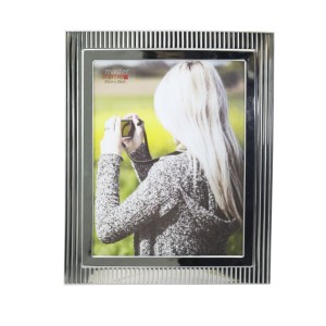 PORTA RETRATO METAL DECOR LUXO HORIZONTAL OU VERTICAL 20X25CM - YS5646