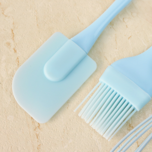 KIT PARA COZINHA EM SILICONE 3 PEÇAS - TRC8793-AZ