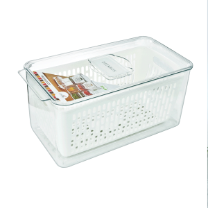 CAIXA ORGANIZADORA DE PLÁSTICO PARA GELADEIRA 5,7LITROS 31,5X16X14,5CM - CA12470
