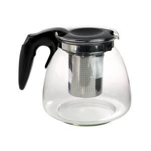 CHALEIRA DE VIDRO COM INFUSOR 1,100 ML - 74916-PT