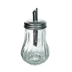 AÇUCAREIRO DE VIDRO COM BICO DOSADOR 180ML - 6063