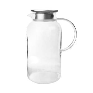 JARRA DE VIDRO COM TAMPA DE INOX 1,8LITROS - DT8404