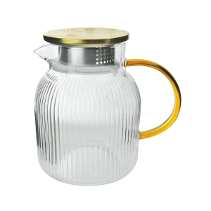 JARRA DE VIDRO COM TAMPA DE METAL 1 LITRO - DT9328-DOU
