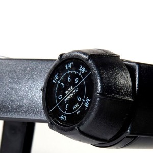 FATIADOR TIPO MANDOLIM 03 MODULOS DE ROTAÇÃO PVC E AÇO INOX 39 CM - 6376.