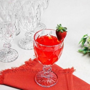 JOGO DE TAÇAS DE VIDRO 330ML COM 6 PEÇAS - CA16191