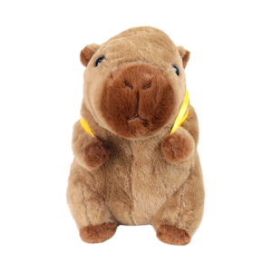 PELUCIA CAPIVARA COM MOCHILA DE ABELHINHA NAS COSTAS - FE7518MR-B