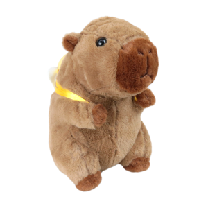 PELUCIA CAPIVARA COM MOCHILA DE ABELHINHA NAS COSTAS - FE7518MR-B