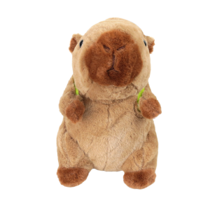 PELUCIA CAPIVARA COM MOCHILA DE TARTARUGA NAS COSTAS - FE7518MR-D