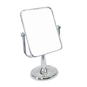 ESPELHO DE MESA RETANGULAR DUPLA FACE 25CM - FA593-PTA