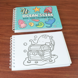 LIVRO DE COLORIR 100 FOLHAS - A5-MJ6165-2D- AZ