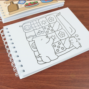 LIVRO DE COLORIR 100 FOLHAS - A5-MJ6165-2D- BG