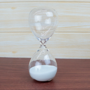 AMPULHETA DE VIDRO 15 MINUTOS 16,5CM - 6484-B