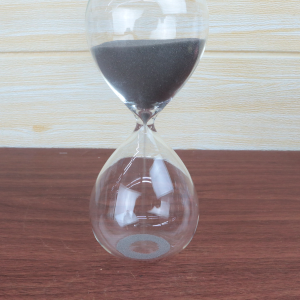 AMPULHETA DE VIDRO 15 MINUTOS 16,5CM - 6484-C