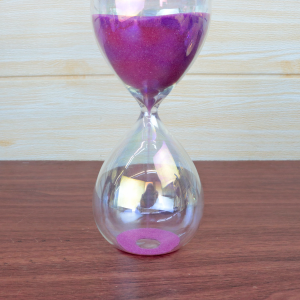 AMPULHETA DE VIDRO FURTA-COR 5 MINUTOS 12,5CM - 6486-B