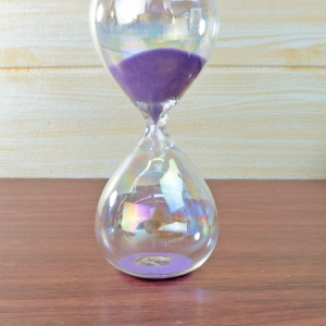 AMPULHETA DE VIDRO FURTA-COR 5 MINUTOS 12,5CM - 6486-C