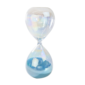 AMPULHETA DE VIDRO FURTA-COR DE 15 MINUTOS 16,5CM - 6487-A