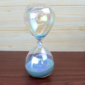 AMPULHETA DE VIDRO FURTA-COR DE 15 MINUTOS 16,5CM - 6487-A