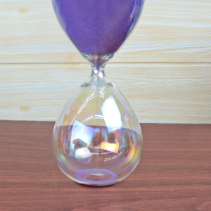 AMPULHETA DE VIDRO FURTA-COR DE 15 MINUTOS 16,5CM - 6487-D