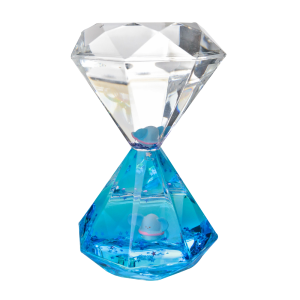 AMPULHETA DE OLEO LIQUIDO COM TEMPORIZADOR DIAMANTE - 5604-H