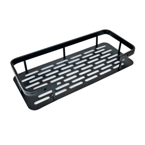 PRATELEIRA DE BANHEIRO PORTA SHAMPOO EM ALUMÍNIO PRETO - CA12550