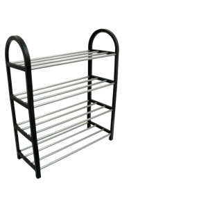 SAPATEIRA COM 4 DIVISÓRIAS DE METAL 50.5X55.5X18.5CM - CA08118