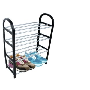 SAPATEIRA COM 4 DIVISÓRIAS DE METAL 50.5X55.5X18.5CM - CA08118