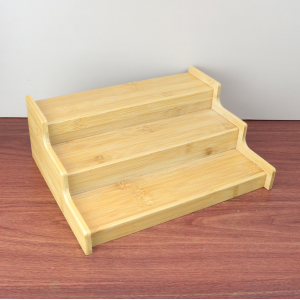 ORGANIZADOR COM 3 ANDARES DE BAMBU 30CM -CX264