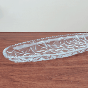 TRAVESSA DE VIDRO OVAL FRANCE 30,8CM - GA10035