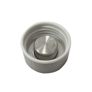 GARRAFA DE INOX 260 ML COM TAMPA E FRASE - GDR0331-RS