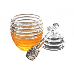 MELEIRA EM  ACRILICO TRANSPARENTE 250ML  - 3978