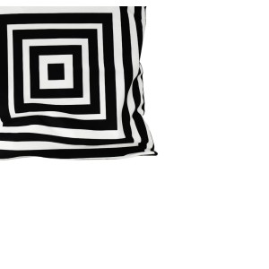 CAPA DE ALMOFADA ESTAMPA GEOMÉTRICA EM  TECIDO 100% POLIÉSTER  44X44CM - 3239-D
