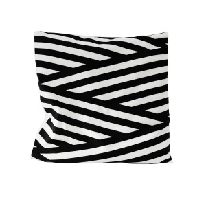 CAPA DE ALMOFADA ESTAMPA GEOMÉTRICA EM  TECIDO 100% POLIÉSTER  44X44CM - 3239-F