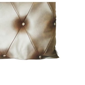 CAPA DE ALMOFADA ESTAMPA CAPITONE EM TECIDO 100% POLIÉSTER  44X44CM - 3243-B