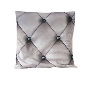 CAPA DE ALMOFADA ESTAMPA CAPITONE EM TECIDO 100% POLIÉSTER  44X44CM - 3243-E